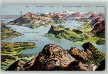 6440 Vierwaldstättersee - Vogelschau