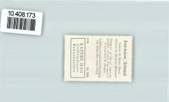 2842 Rossemaison - Vignette Wappen Kaffee Hag ca 1920-1940 Pferd