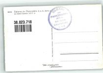 Cabane de Panossière Foto AK Hüttenstempel