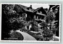 3654 Gunten 1956 Foto AK Pension Guntenmatt
