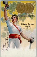 8000 Zürich 1903 Prägedruck Lithographie AK