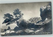 Stockberg Nesslau 1913 - Säntis