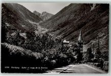 1920 Martigny - Kirche route de la Forclaz