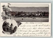 2024 St-Aubin-Sauges St-Aubin NE 1898 BOAKC Lithographie Kirche