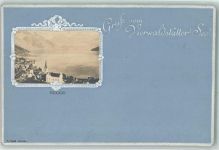 6353 Weggis 1900 Prägedruck Vierwaldstätter See