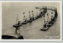 6363 Fürigen Foto AK Nr. 3394 Verlag Goetz - Ereignis - Flößchencorso