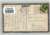 3987 Riederalp - Lithographie sign Züricher U. W.