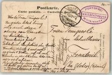 Basel Bâle Feldpost Sanitätstruppen Portofrei Militärsache Phila Schweiz 1909