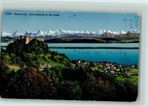 2520 La Neuveville - Schlossberg et les alpes