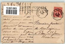 1873 Val-d'Illiez 1905 - Bauernfamilie mit Ziege