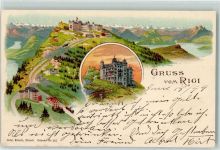 6410 Rigi Staffel 1899 - Ort lt. Stempel