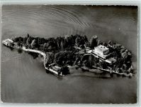 6614 Brissago - Isole di Brissago Parco botanico del Cantone Ticino Luftaufnahme