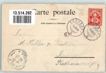 2067 Chaumont 1898 Lithographie Grand Hotel