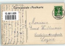 1916 Künstlerkarte Dans les Airs , La Guerre 1914 WK I