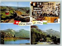 1865 Les Diablerets Ormont-Dessus - Seilbahn Handlung Bazar du Col du Pillon