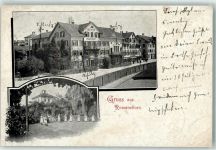 8590 Romanshorn 1905 Gebrauchsspuren Töchter Institut