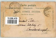 Scheidegg 1901 Lithographie Hotel Wengernalp