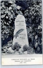 3534 Signau - Denkmal Christian Wiedmar Feldpost