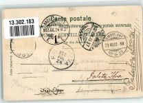 6410 Rigi Klösterli 1902 Lithographie Bergbahn Hotel