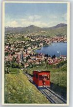 6900 Paradiso - Standseilbahn Funicolare, Monte San Salvatore, Lago di Lugano