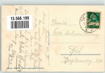 4950 Huttwil 1929 Foto AK Bahnhofstrasse Kirche