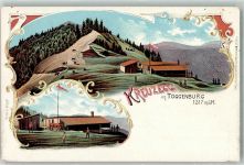 Chrüzegg Lithographie