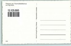 6354 Vitznau 1958 - Bergbahn AK