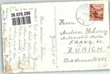 6074 Giswil 1947 Gebrauchsspuren