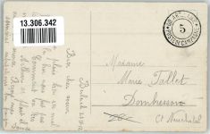 8180 Bülach 1912 Foto AK Uniform Kanone Feldpost Gr-Art.Camp. 5 Ort handschriftlich