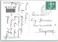 9658 Wildhaus - Lisighaus mit den 7 Churfirsten blühende Wiese