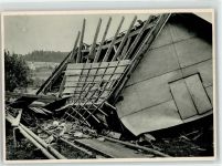 2300 La Chaux-de-Fonds - Zyklon 1934 zerstörte Gebäude Cafe Hadorn