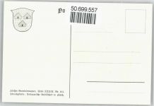 8825 Hütten Künstlerkarte Serie Züricher Gemeindewappen No. 164