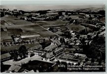 3132 Riggisberg Gebrauchsspuren Fliegeraufnahme Mittelländische Verpflegungsanstalt