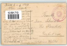 1145 Bière - Batterie auf dem Marsch Feldpost