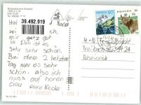 8767 Elm - Winter Sernftal Skifahrer Gasthaus Schabell