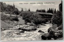 3715 Adelboden BE 1909 - Brücke über den Engstligenbach
