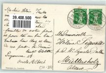 3715 Adelboden BE 1909 - Brücke über den Engstligenbach