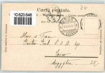 8000 Zürich 1904 - Quaibrücke Tram Grossmünster