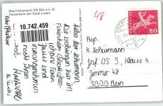 6387 Oberrickenbach Foto AK Pension Ferienheim der Stadt Luzern