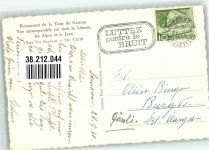 Tour de Gourze 1960 Foto AK Fliegeraufnahme