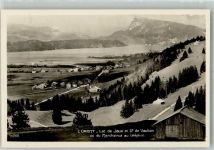 1342 Le Pont Foto AK Lac de Joux L`Orient