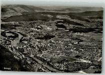 5200 Brugg AG Foto AK Fliegeraufnahme