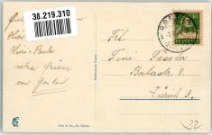 9108 Gonten 1938 Foto AK Kirche