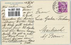 6052 Hergiswil NW 1935 Foto AK Pension Alp Gschwänd am Pilatusweg