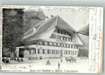 3555 Trubschachen 1912 Foto AK Gasthauszum Bären