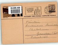 3963 Montana Ganzsache 10 Rappen