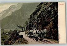 9424 Rheineck 1912 Gebrauchsspuren Alpenpost Postkutsche Ort lt. Stempel