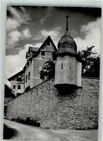 7130 Ilanz Foto AK Alter Stadtteil