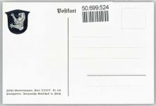 8425 Oberembrach - Serie Züricher Gemeindewappen No. 166 AKU2