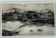 Etzel SZ - Gesamtansicht Etzel-Kulm